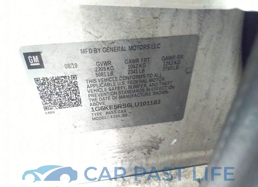 1G6KE5RS6LU101183# 9