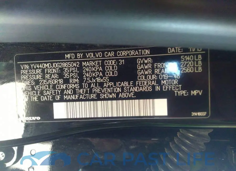 YV440MDJ0G2865042# 9