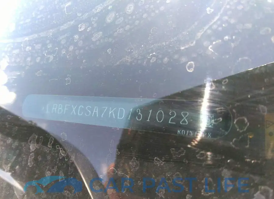LRBFXCSA7KD131028# 9