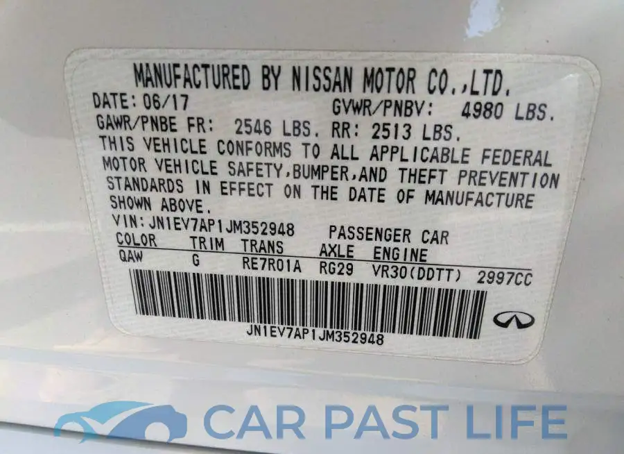 JN1EV7AP1JM352948# 9