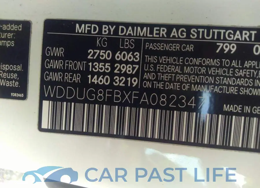 WDDUG8FBXFA082347# 9