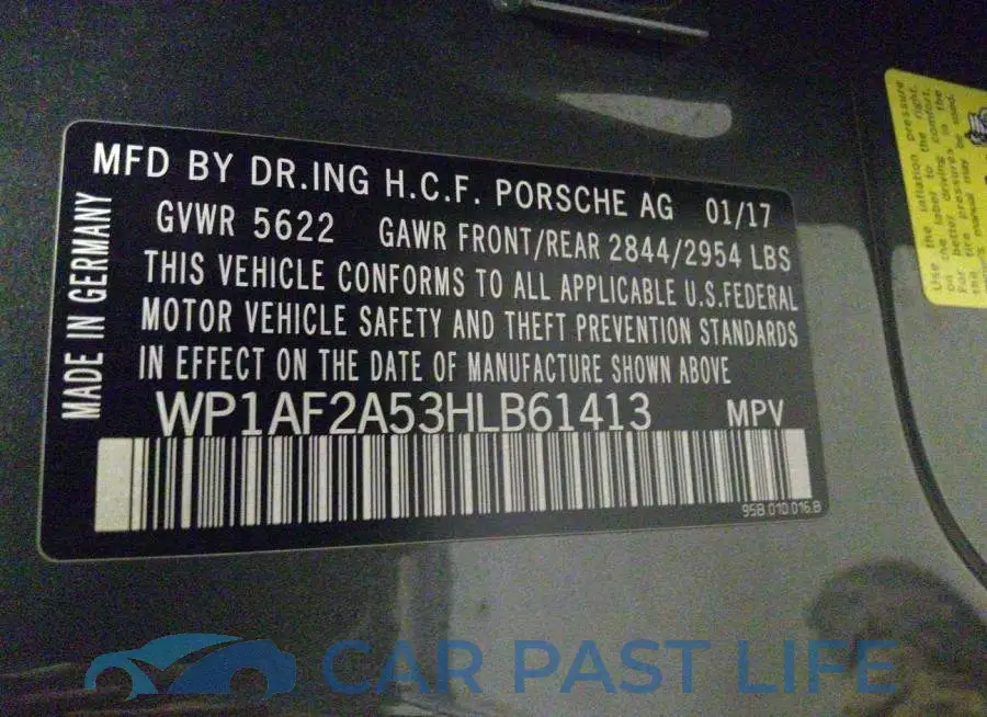 WP1AF2A53HLB61413# 9