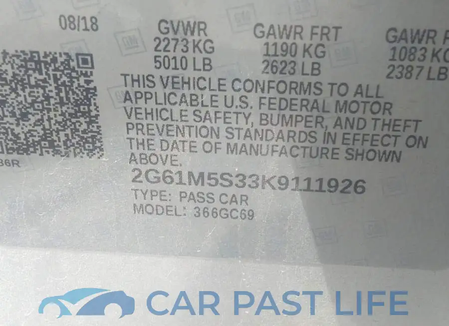 2G61M5S33K9111926# 9