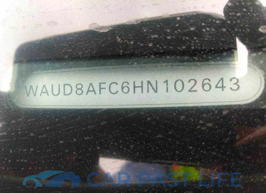 WAUD8AFC6HN102643# 9