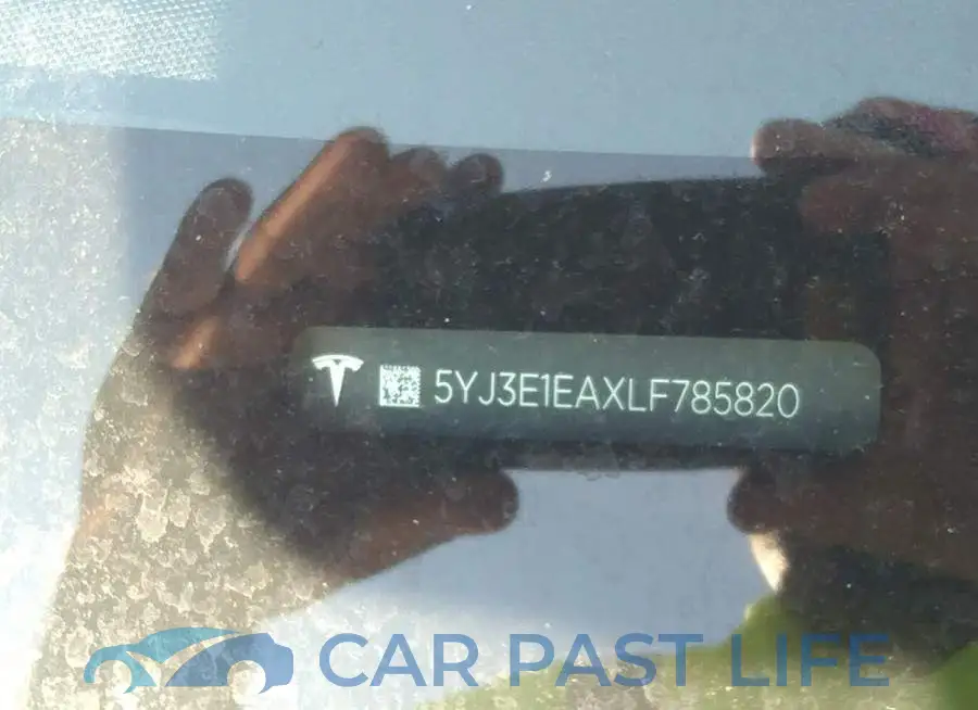 5YJ3E1EAXLF785820# 9