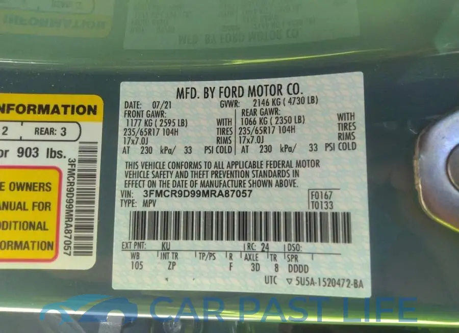 3FMCR9D99MRA87057# 9