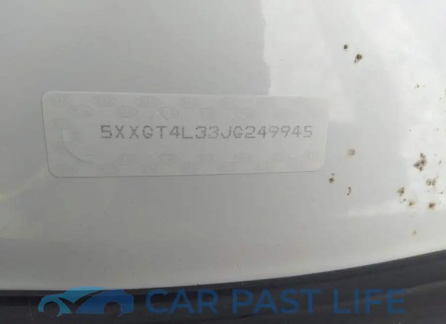 5XXGT4L33JG249945# 9