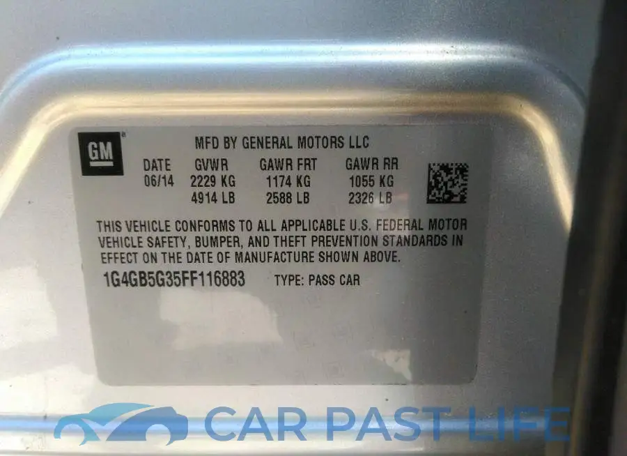 1G4GB5G35FF116883# 9