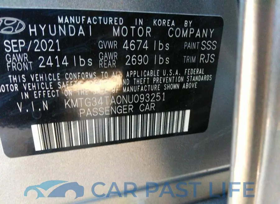 KMTG34TA0NU093251# 9