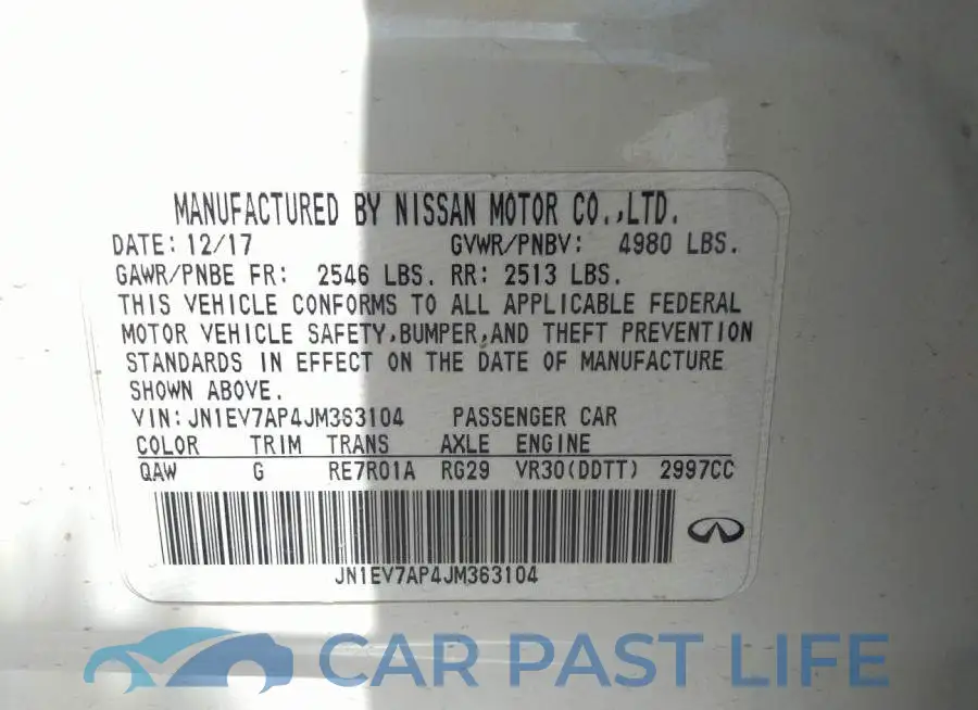 JN1EV7AP4JM363104# 9