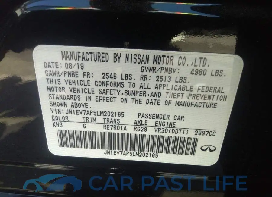 JN1EV7AP5LM202165# 9