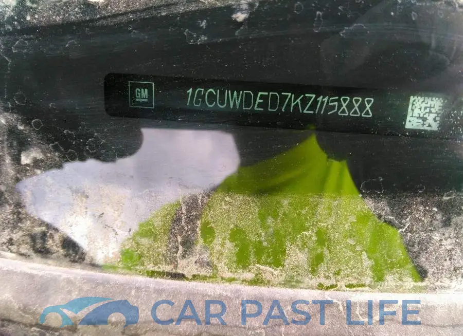 1GCUWDED7KZ115888# 9