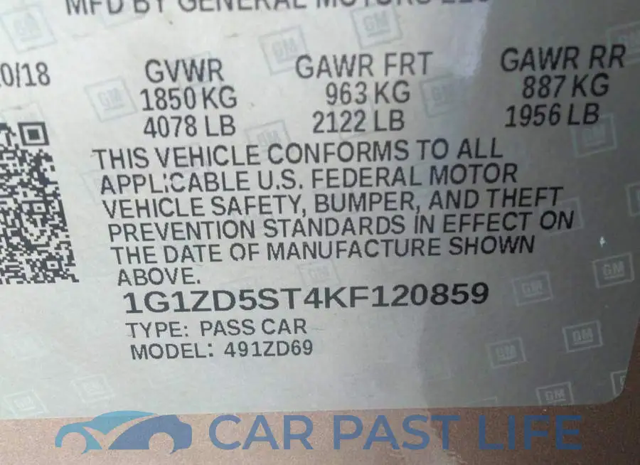 1G1ZD5ST4KF120859# 9