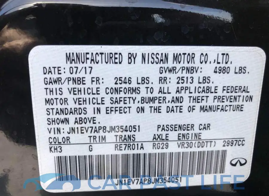 JN1EV7AP8JM354051# 9
