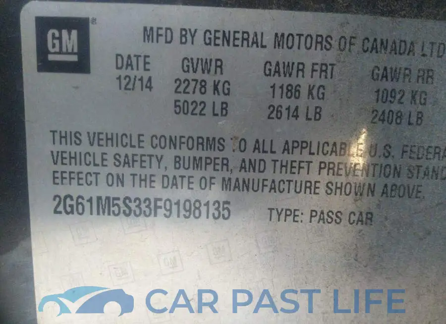 2G61M5S33F9198135# 9