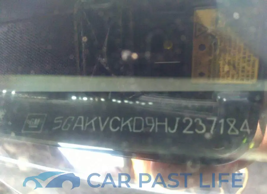 5GAKVCKD9HJ237184# 9
