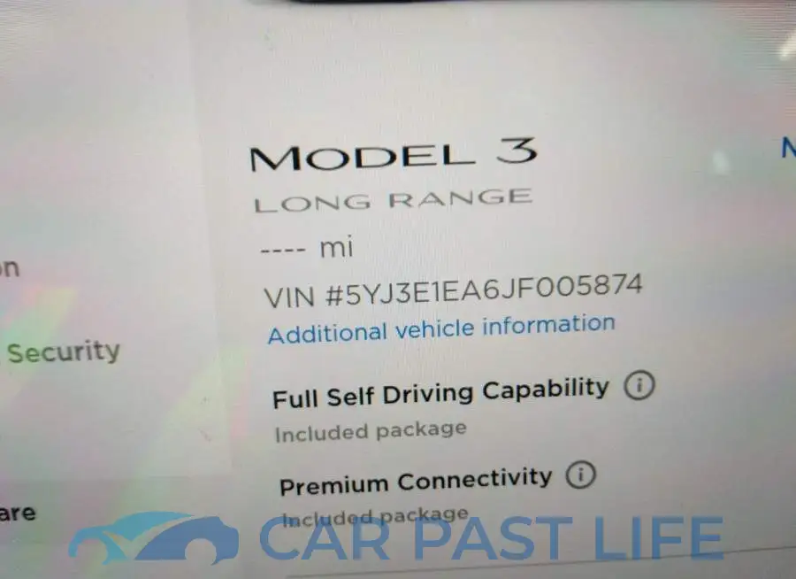 5YJ3E1EA6JF005874# 7