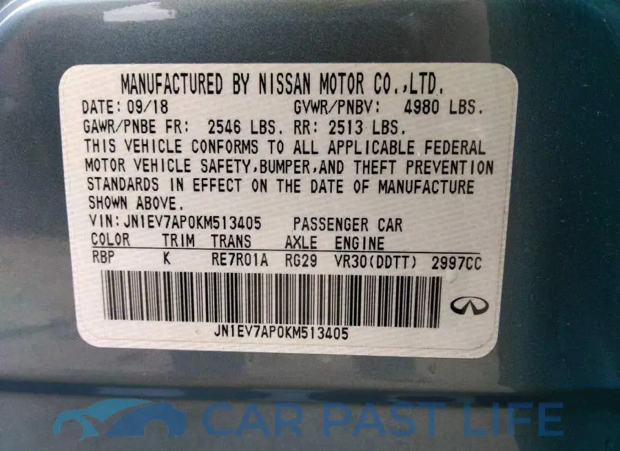 JN1EV7AP0KM513405# 9