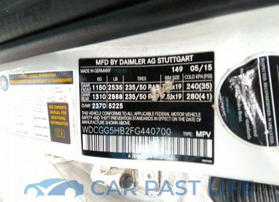 WDCGG5HB2FG440700# 9