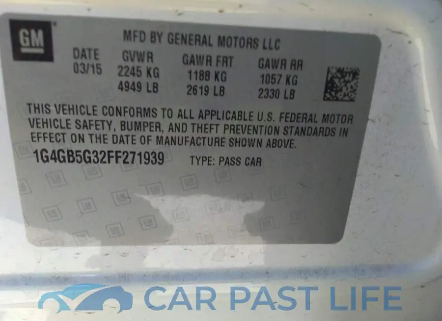 1G4GB5G32FF271939# 9