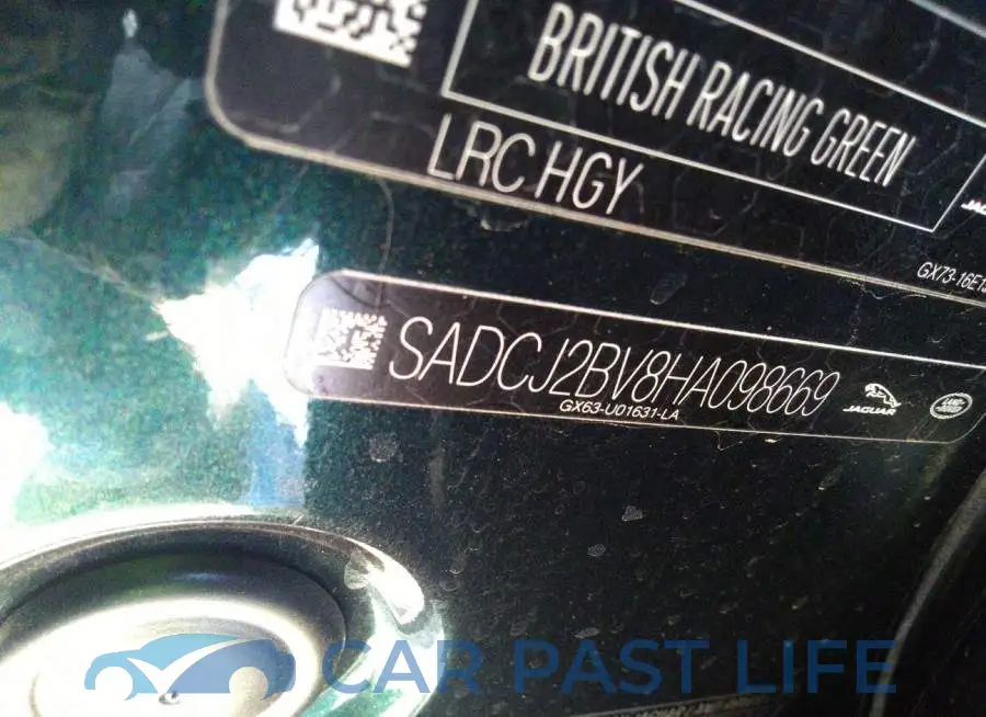 SADCJ2BV8HA098669# 9