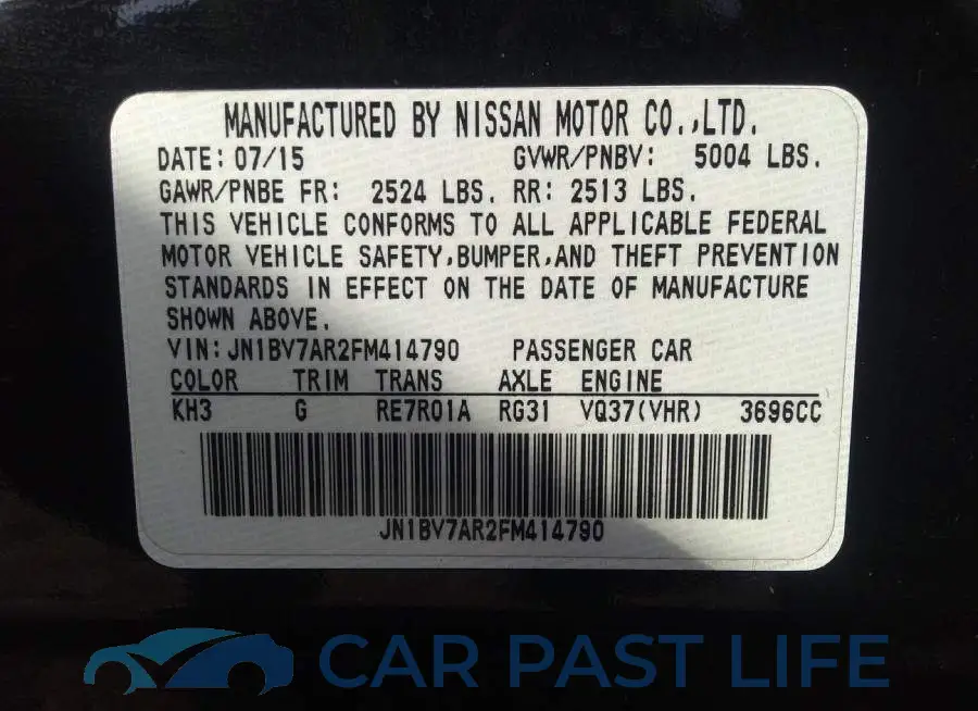JN1BV7AR2FM414790# 9