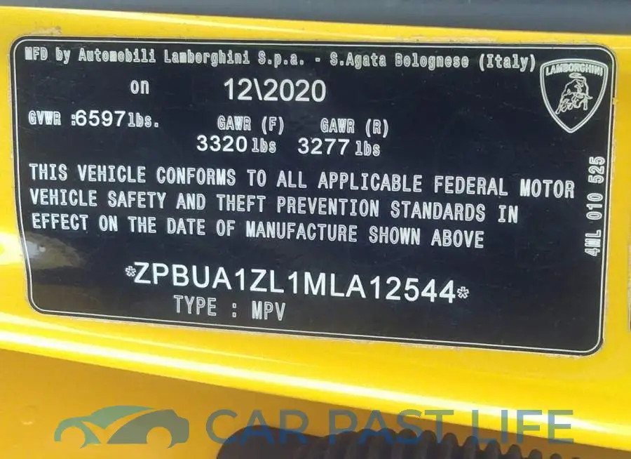 ZPBUA1ZL1MLA12544# 9