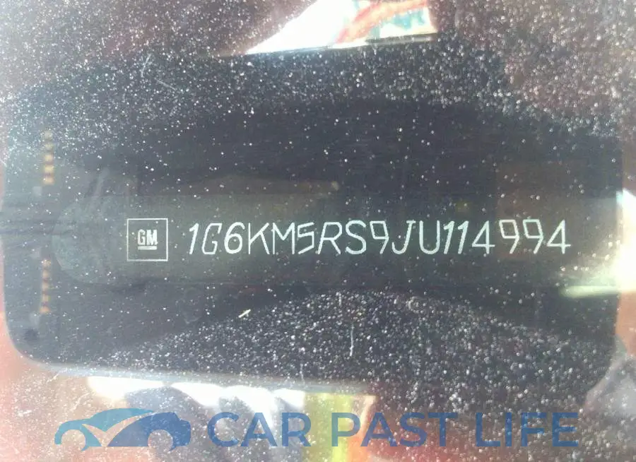 1G6KM5RS9JU114994# 9