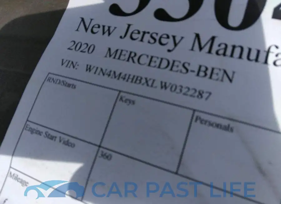 W1N4M4HBXLW032287# 9