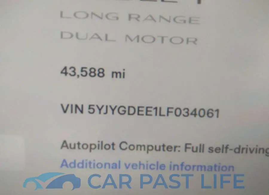 5YJYGDEE1LF034061# 9