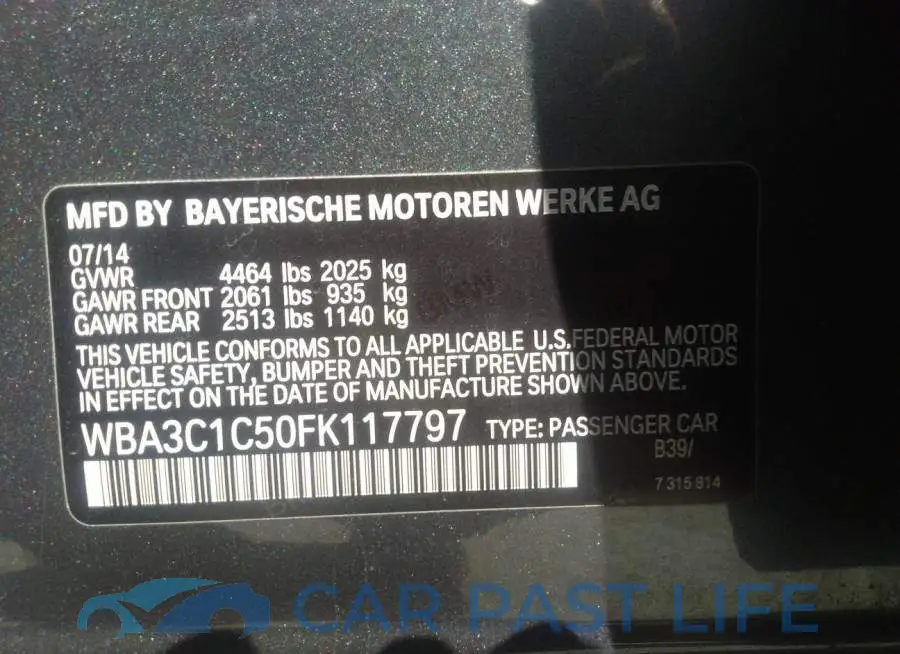 WBA3C1C50FK117797# 9