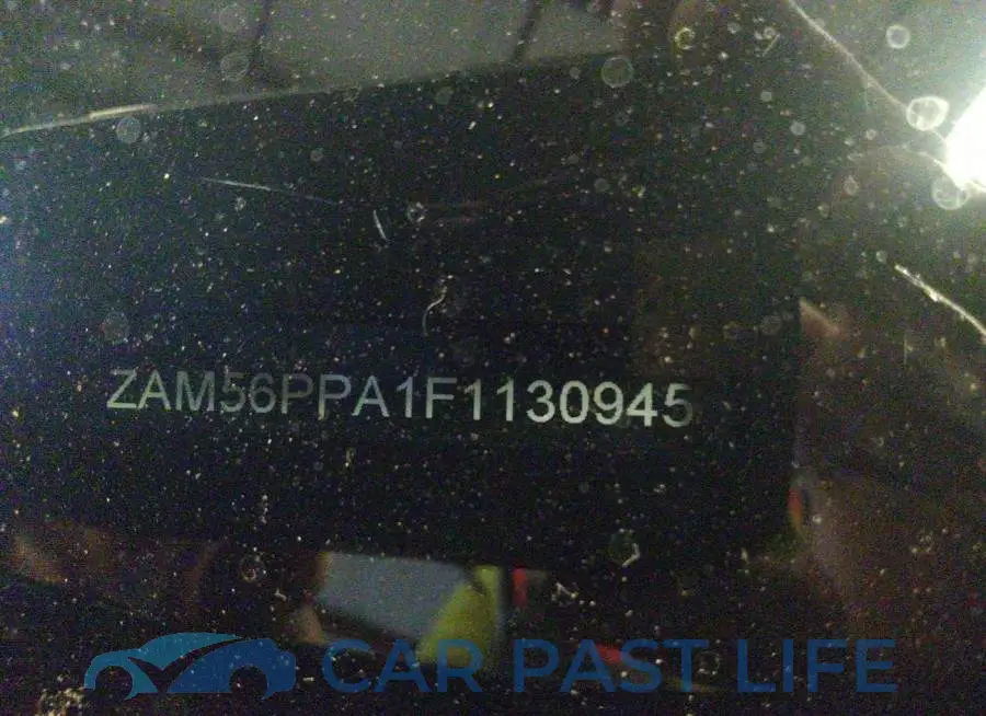 ZAM56PPA1F1130945# 9