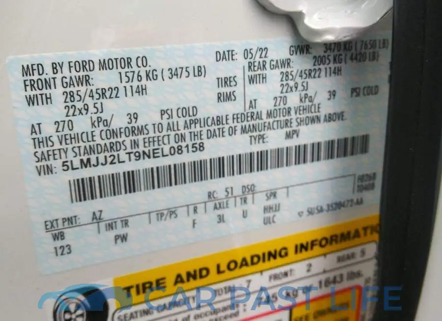 5LMJJ2LT9NEL08158# 9