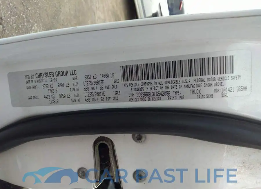 3C63RRGL3FG542096# 9