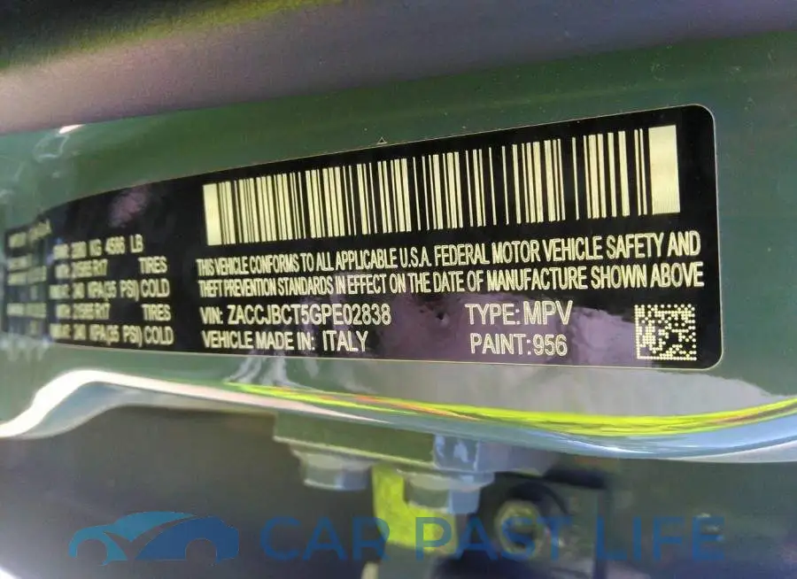ZACCJBCT5GPE02838# 9