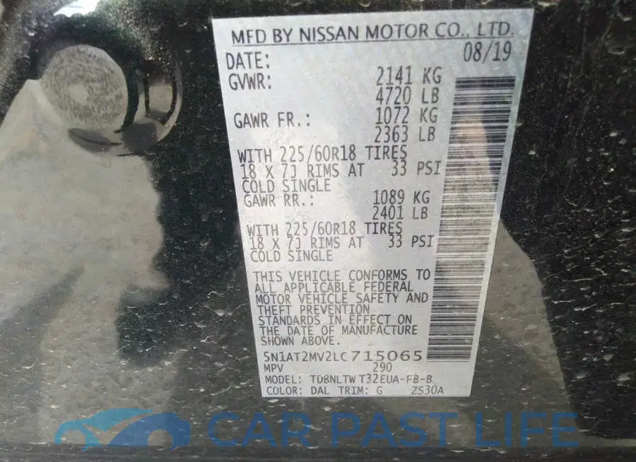 5N1AT2MV2LC715065# 9