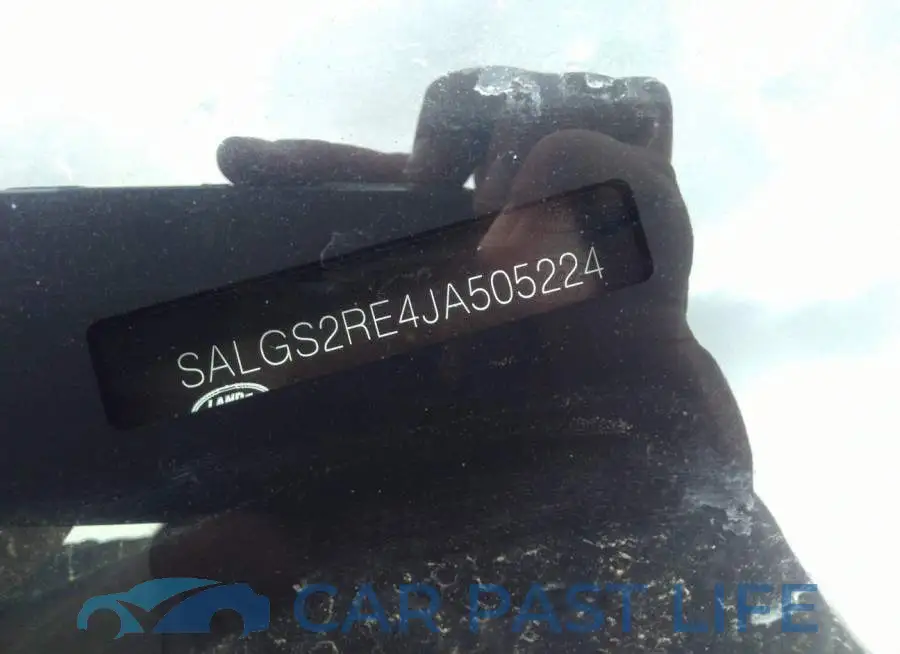 SALGS2RE4JA505224# 9