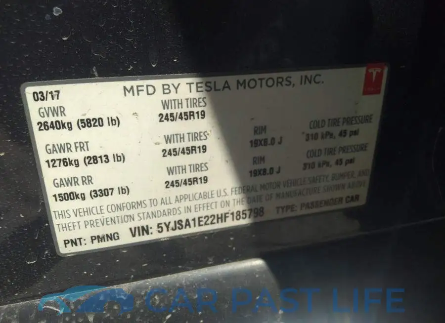 5YJSA1E22HF185798# 9