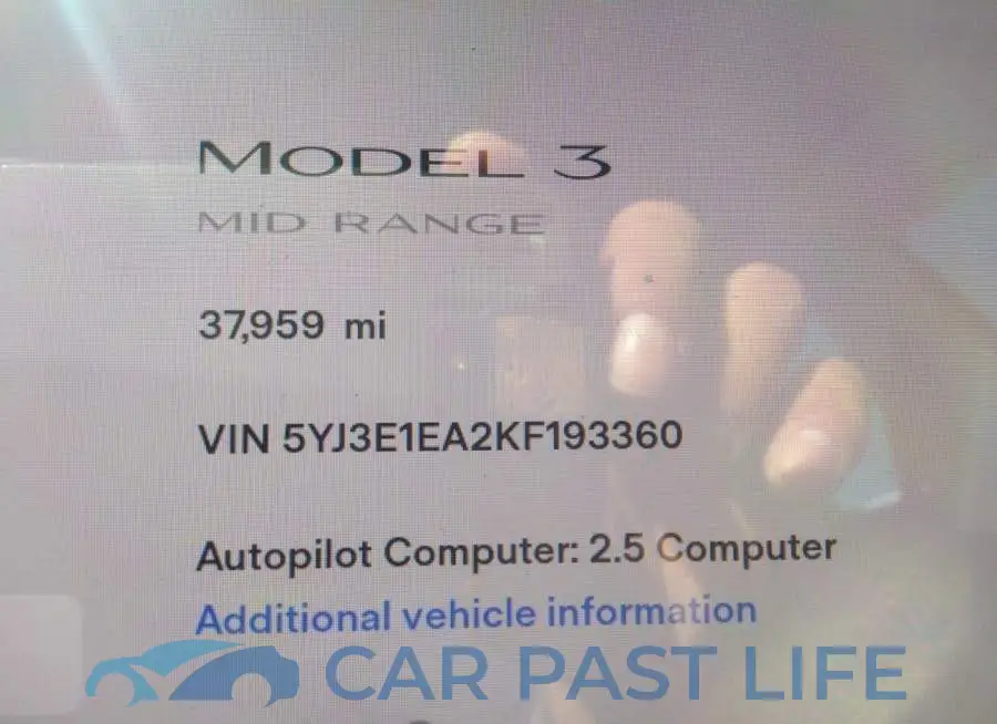 5YJ3E1EA2KF193360# 7