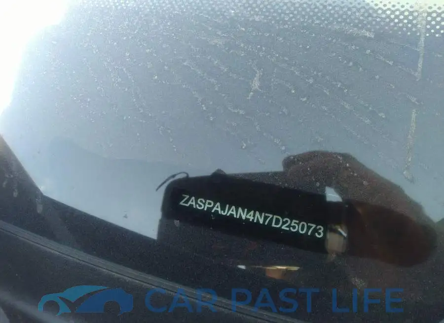 ZASPAJAN4N7D25073# 9
