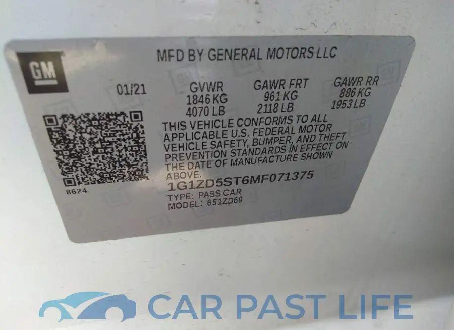 1G1ZD5ST6MF071375# 9