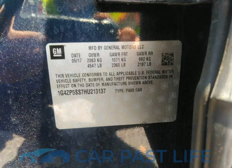1G4ZP5SS7HU213137# 9