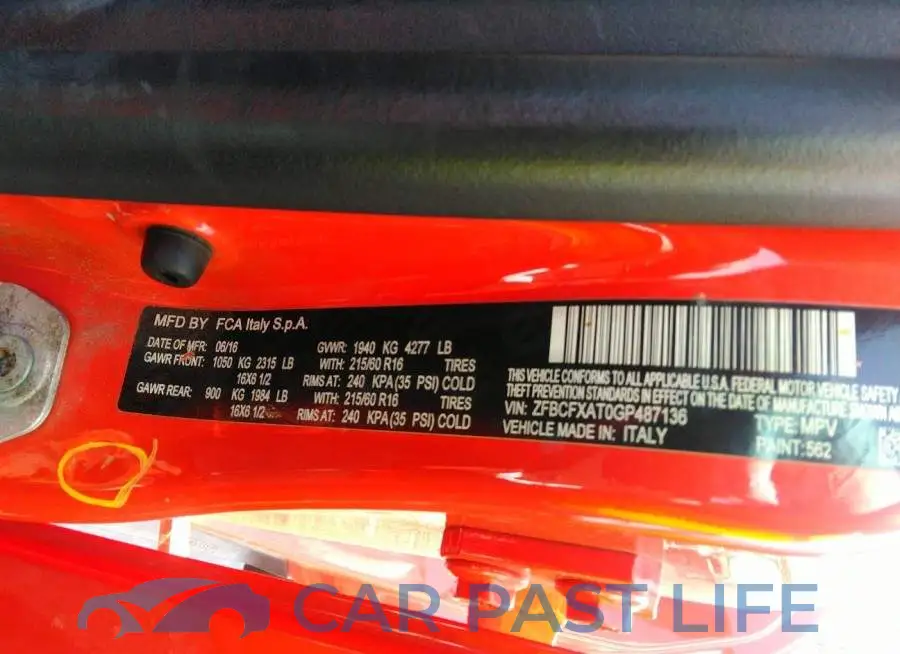 ZFBCFXAT0GP487136# 9