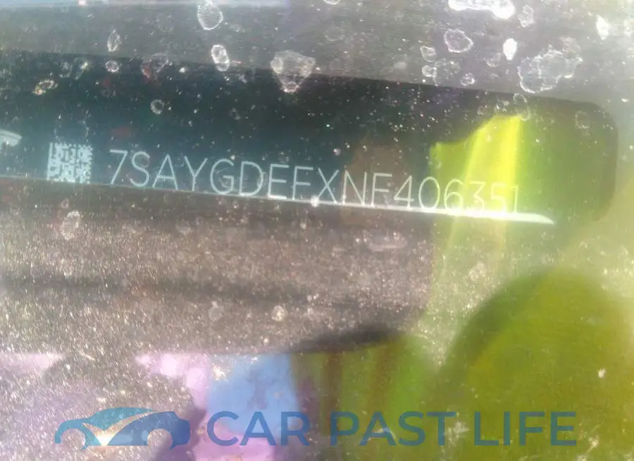 7SAYGDEFXNF406351# 9