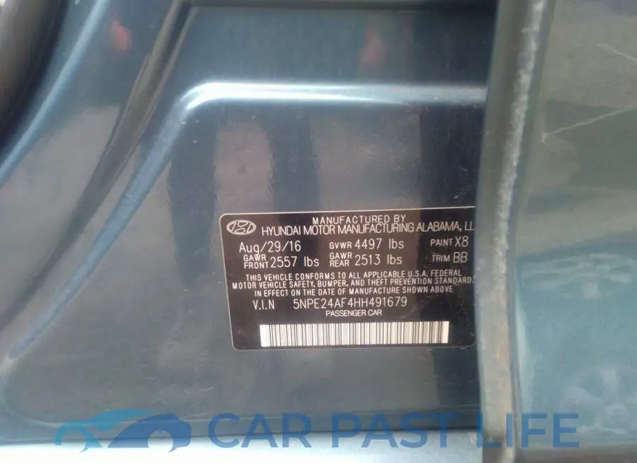 5NPE24AF4HH491679# 9