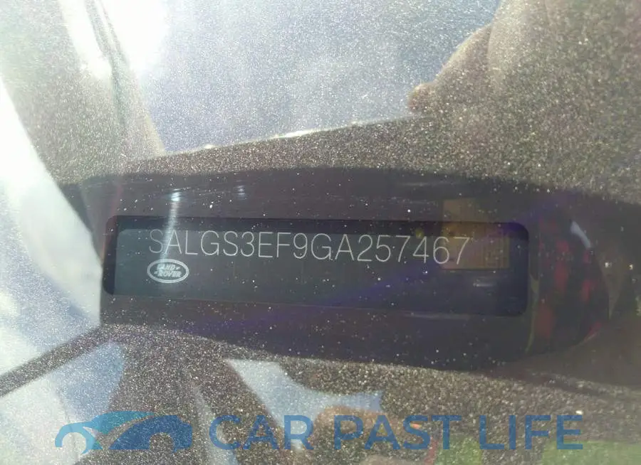 SALGS3EF9GA257467# 9