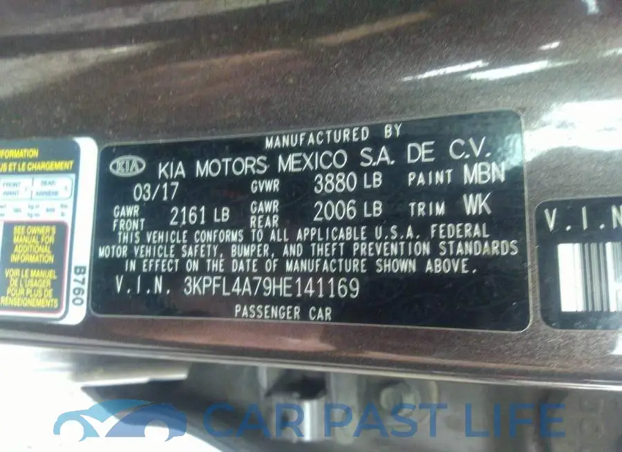 3KPFL4A79HE141169# 9