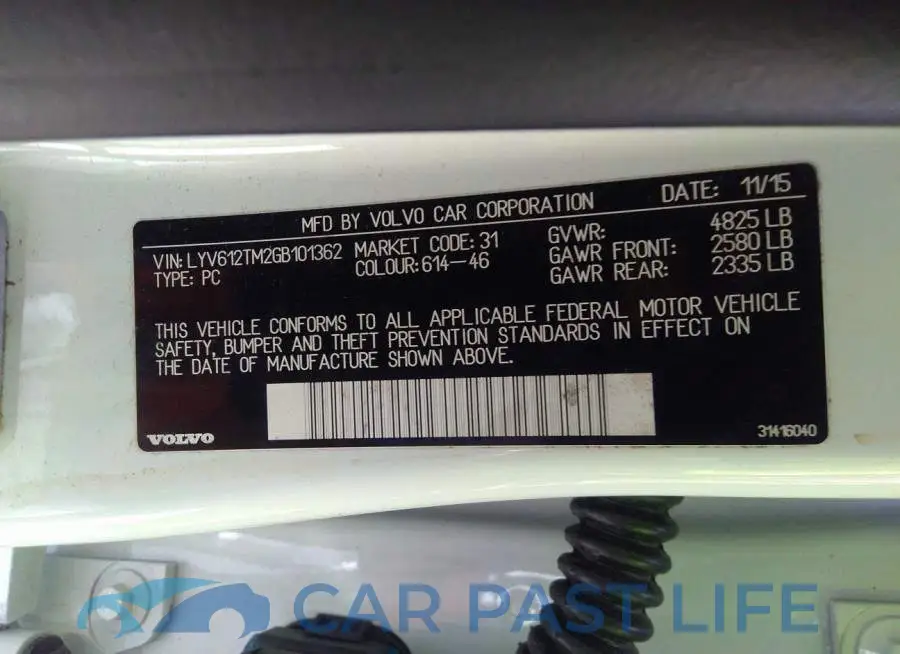 LYV612TM2GB101362# 9