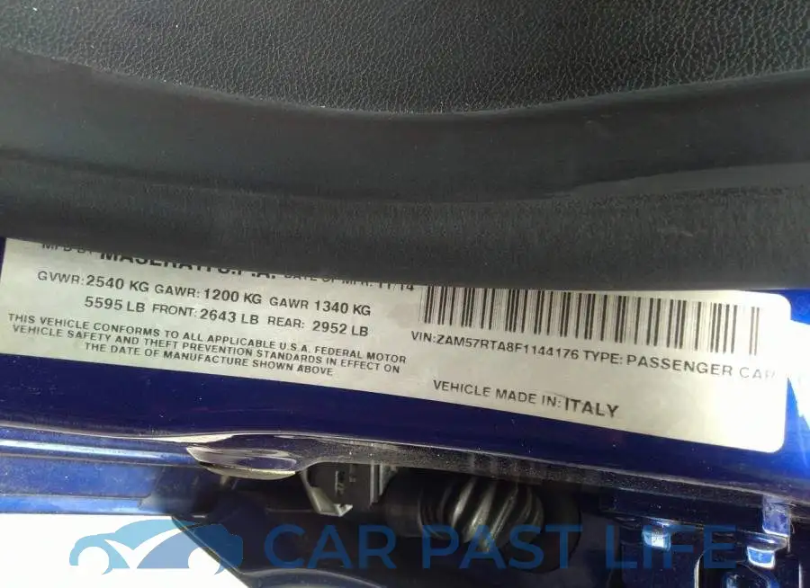 ZAM57RTA8F1144176# 9
