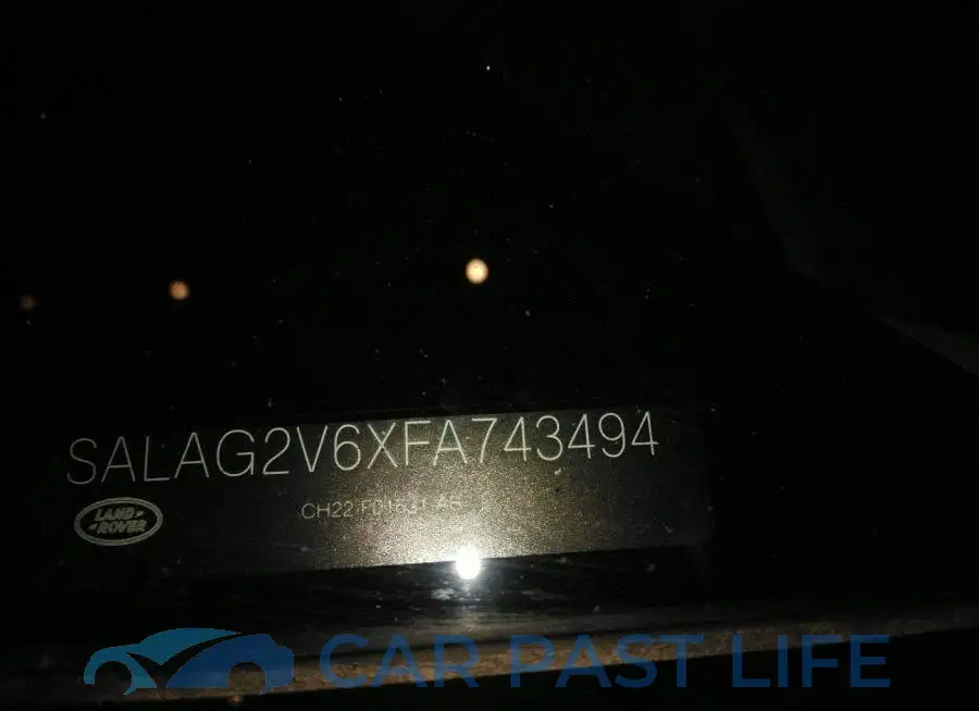 00LAG2V6XFA743494# 9